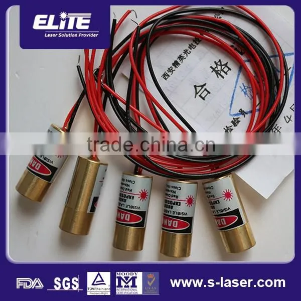 2014 Cross made in china alunimium anodized/brass diode laser,810 nm diode laser component