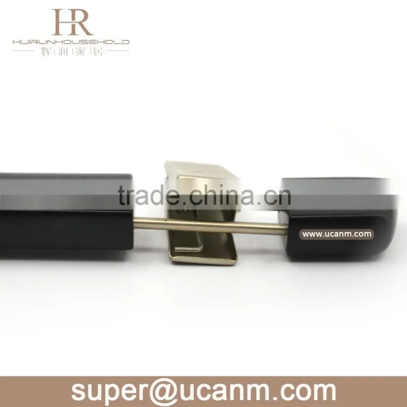HRW-U36GB luxury lotus wood skirt hanger with long hook