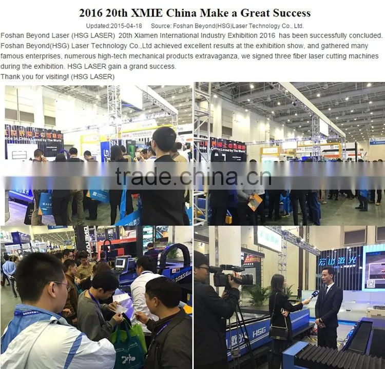 2016 New 3000x1500mm Double Bed Fiber Laser 1000w for Thin Metal Cutting Machine