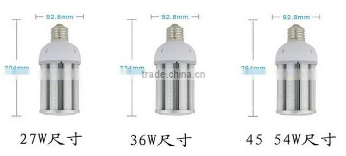 E27 27W 5730 SMD LEDCorn Bulb Wall Light Warm/White Light 110V/220V