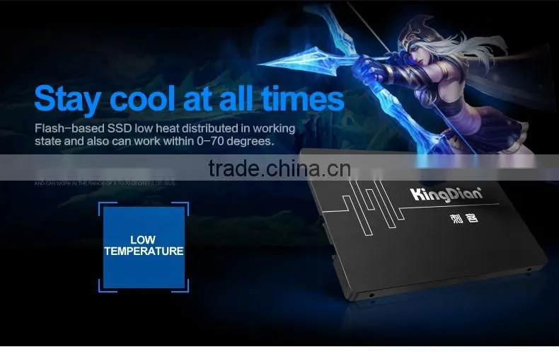 Reliable Quality 2.5 inch KingDian SSD 480GB For Desktop Laptop SATA3 Stock Internal Hard Drive