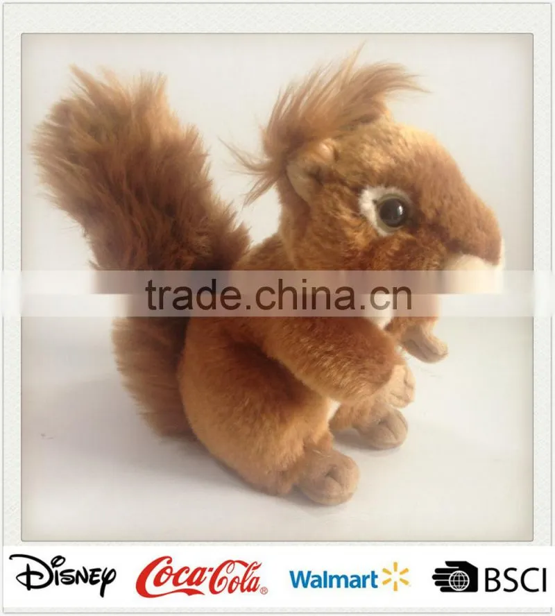 Lifelike Plush Squirrel