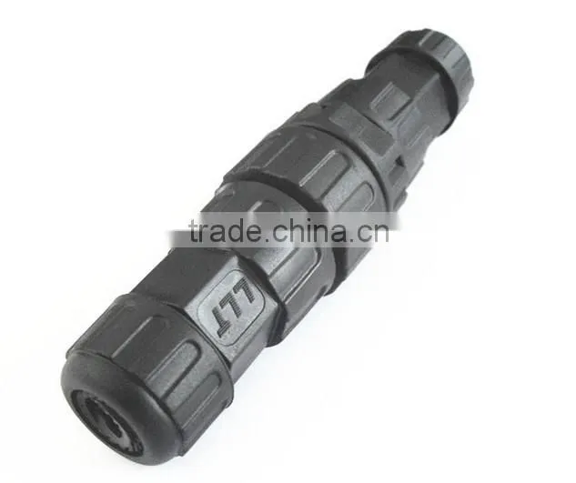 24 poles M25 cable to cable waterproof connector for signal transmission