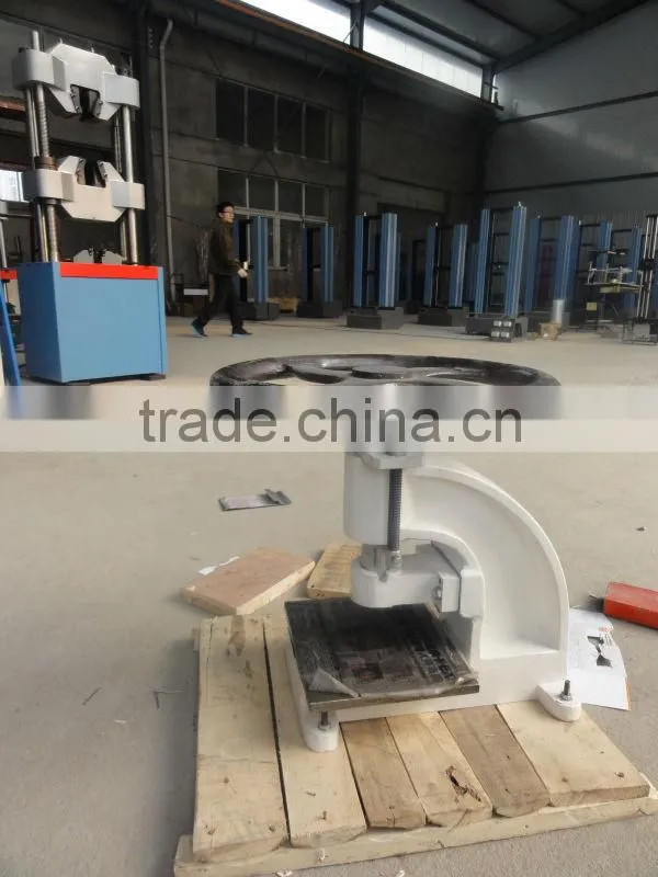 HS-5010 high quality manual sample cutting machine with Dumb Bell Die Cutter and Angle Cutter