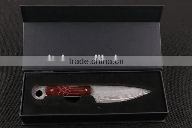 OEM Small Damascus blanks tactical full tang knife