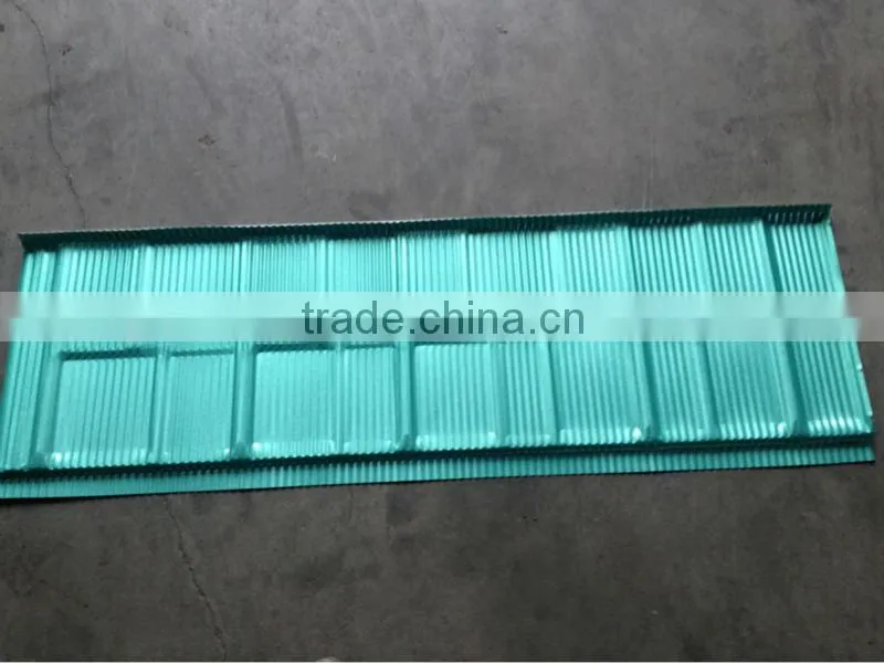 1345*420mm Charcoal Black Aluminum Zinc Roof Plate