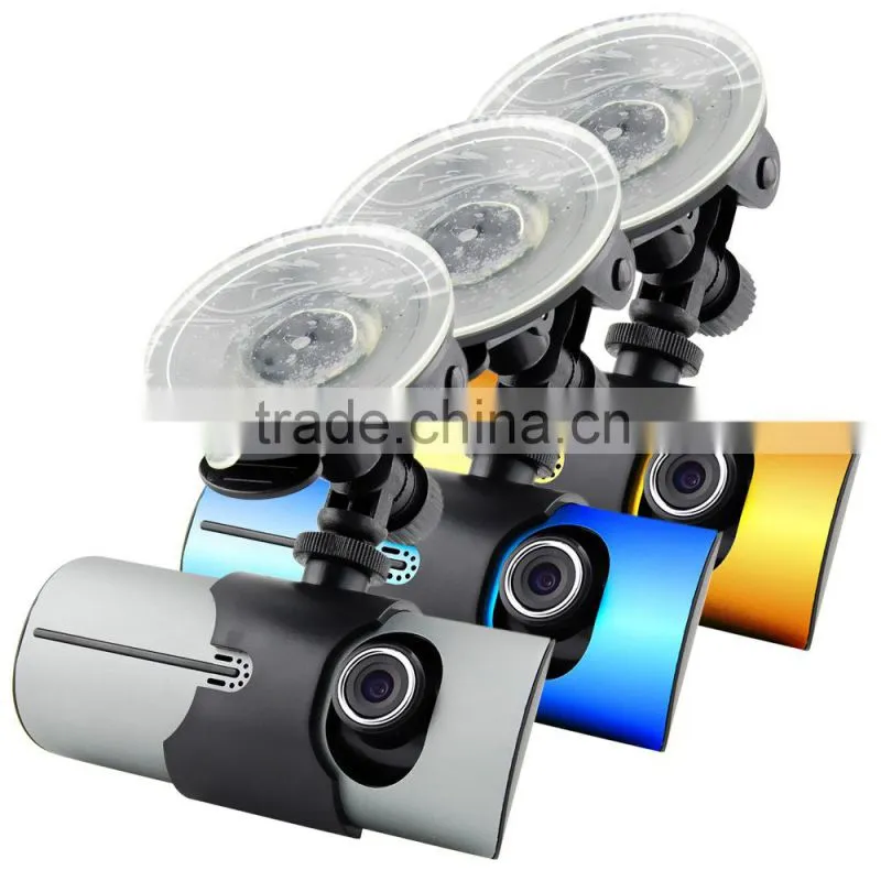 G Sensor X3000 car DVR2.7 inch Dual cameras GPS tracking