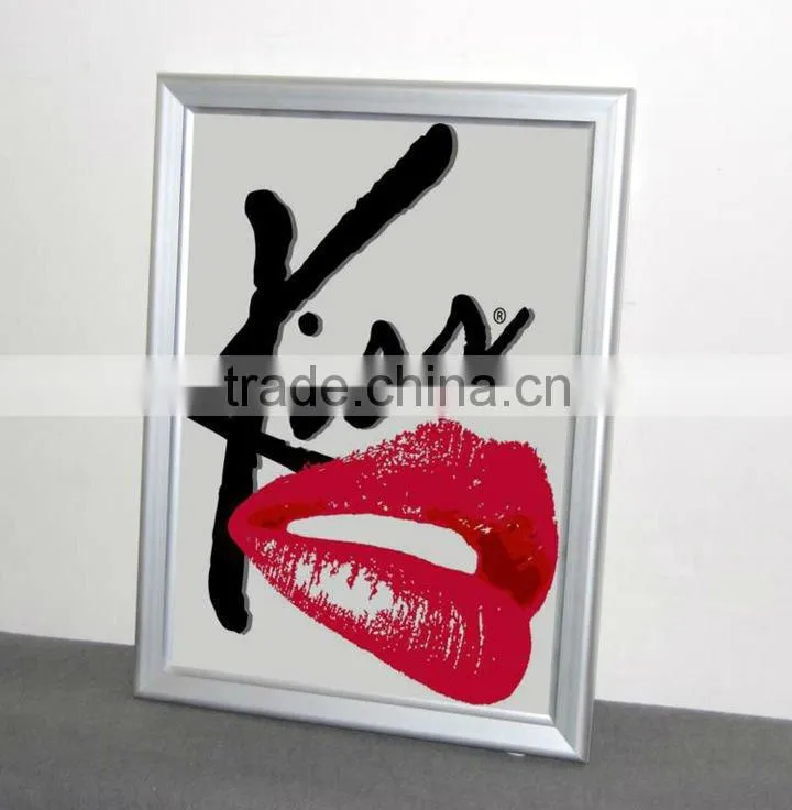 Slim led light panel, snap open led light box, snap frame light box