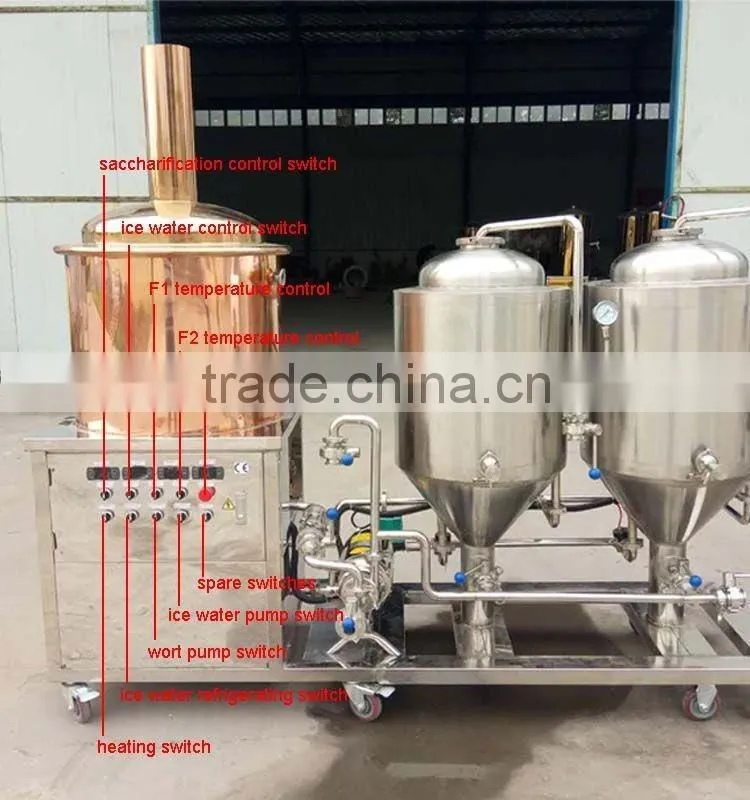 Shunlong design 50l beer equipment for sale