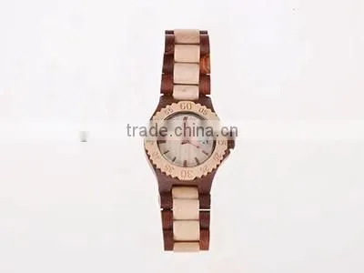 2016 Natural wooden watches custom logo for men and women