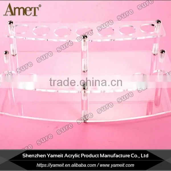 China custom Rohs table clean acrylic cosmetic display case