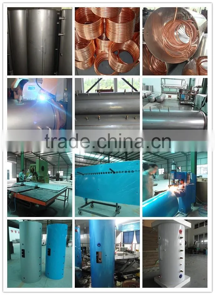 100L-500L color steel solar water tank solar water heater parts