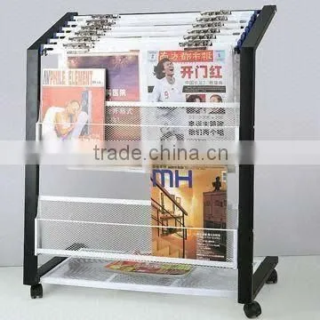 metal display for jewelry showcase