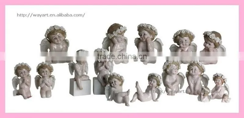 hand-painted porcelain baby cherub angel gift