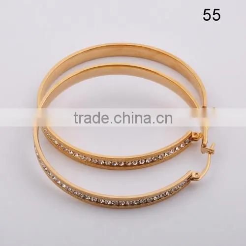 Stainless Steel Earring Rose Gold Plating Fashion 2014(RE10052)