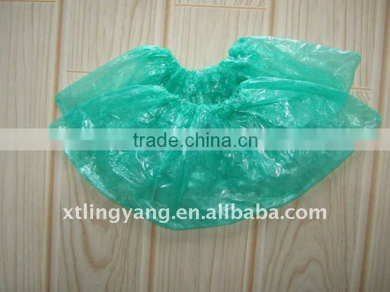 Disposable Plastic Shoe Cover Hand Made Machine Made