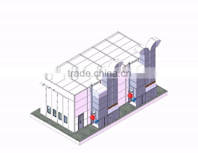 JF spray paint booth cheap paint booth water based paint spray booth
