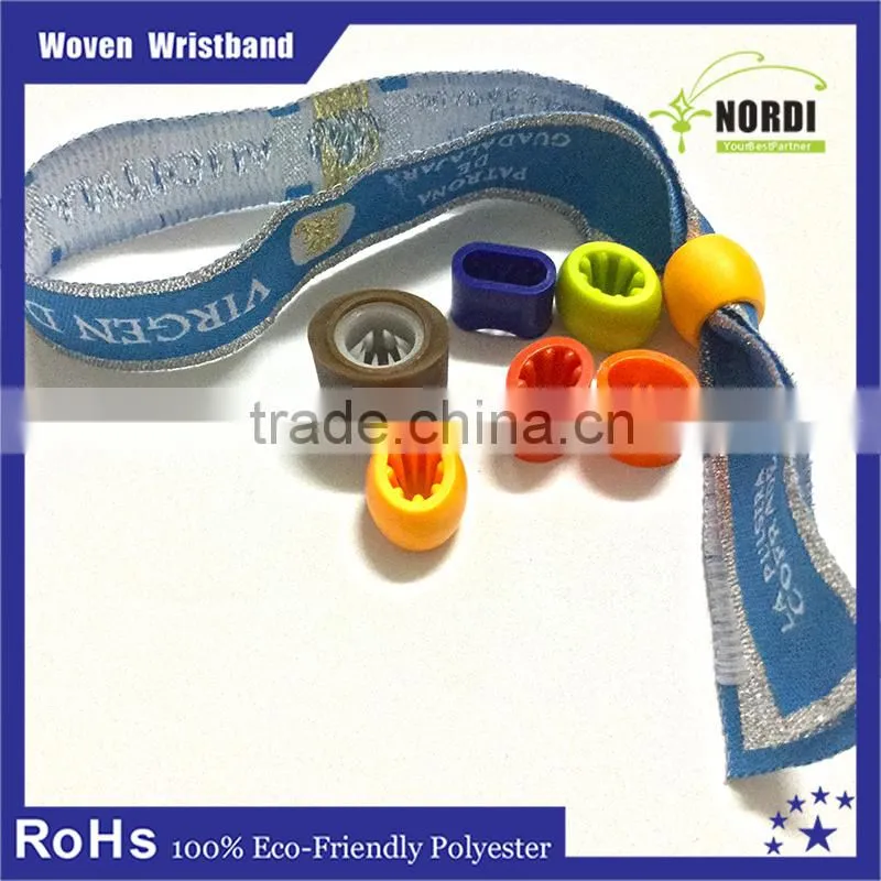 fabric wristbands for events and music&rfid wristband