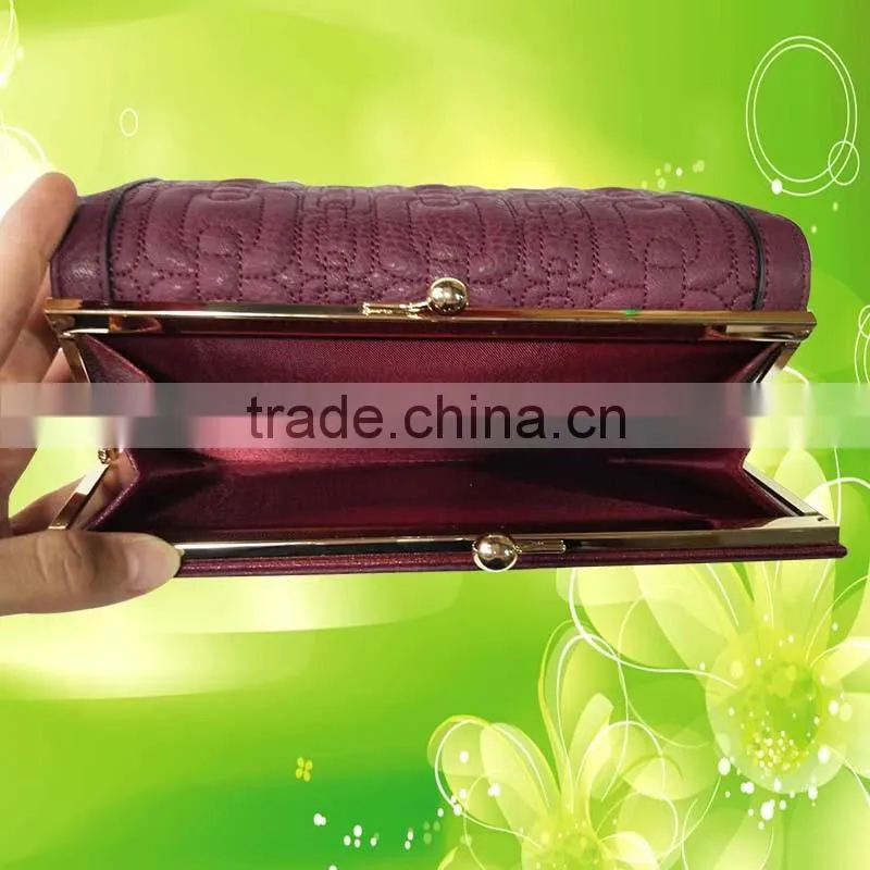 Good quality and fancy PU leather wallet for ladies or girls
