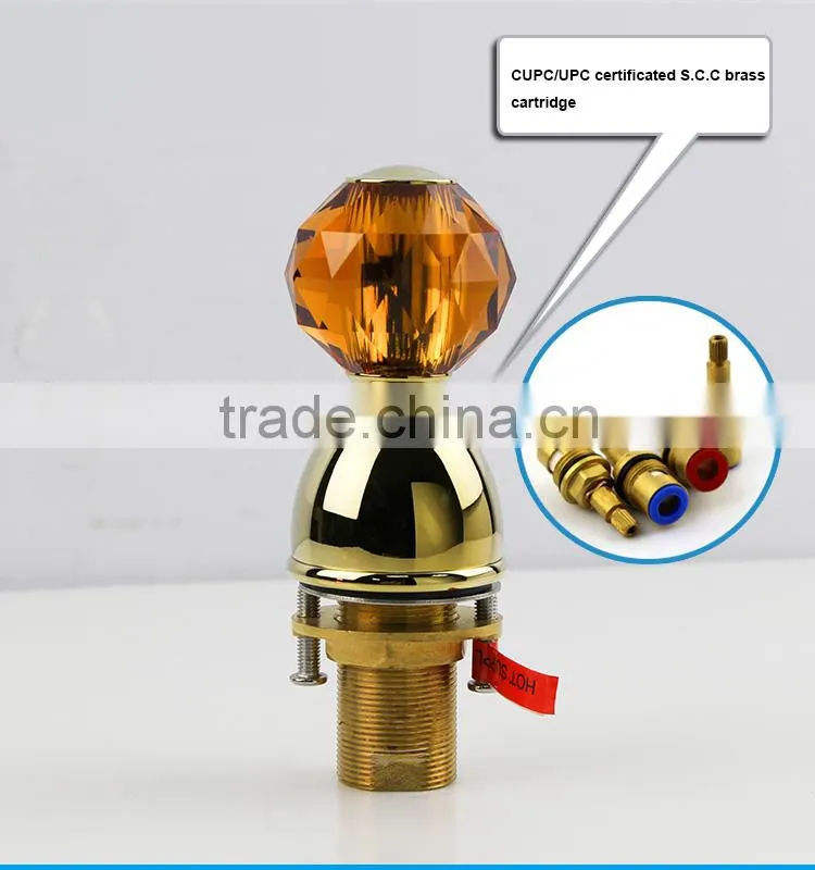 Antique Roman Gold Bathroom Faucet