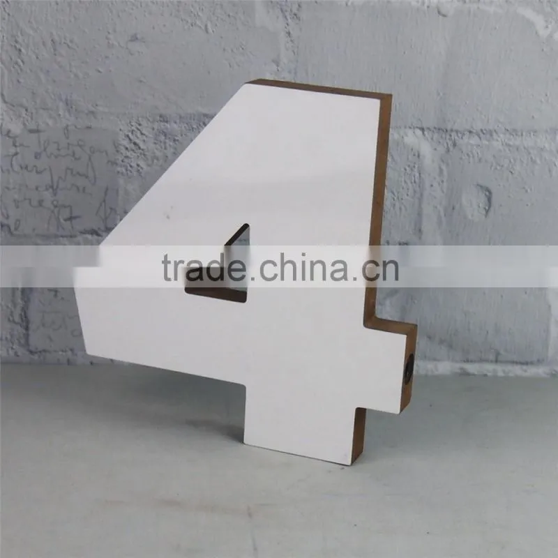 sublimation MDF wood numbers,sublimation wood crafts gifts