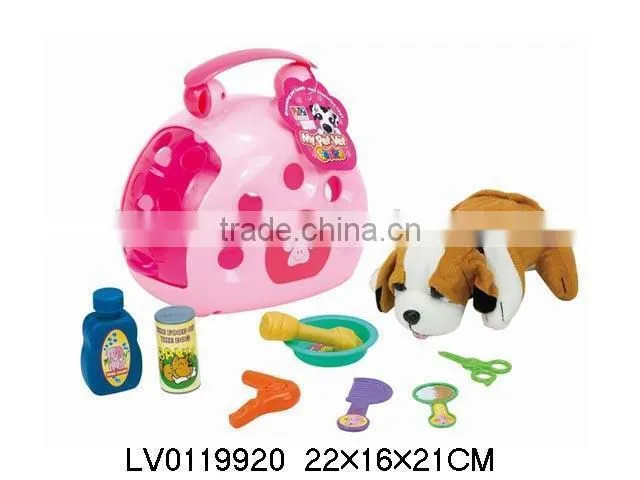 China wholesale kids toy pet basket set