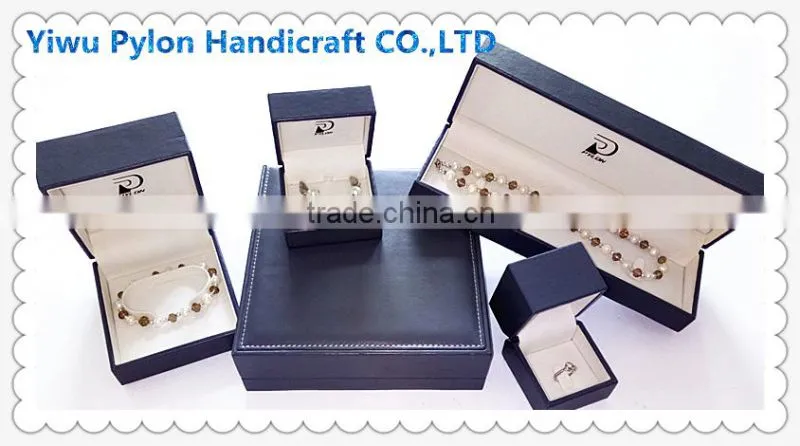 Luxury MDF and leather jewelry box