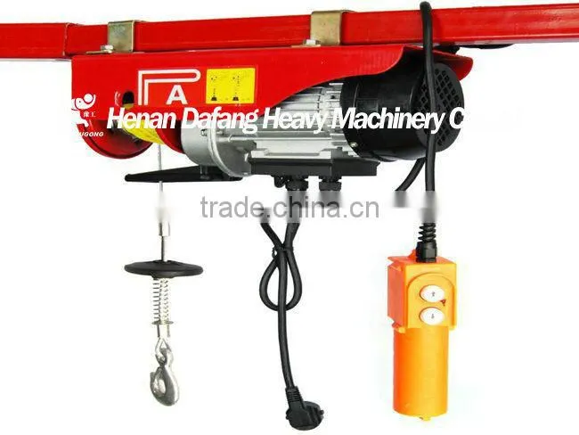 CD1 Electric Wire Rope Hoist / Electric Chain Hoist With Hoists Hook