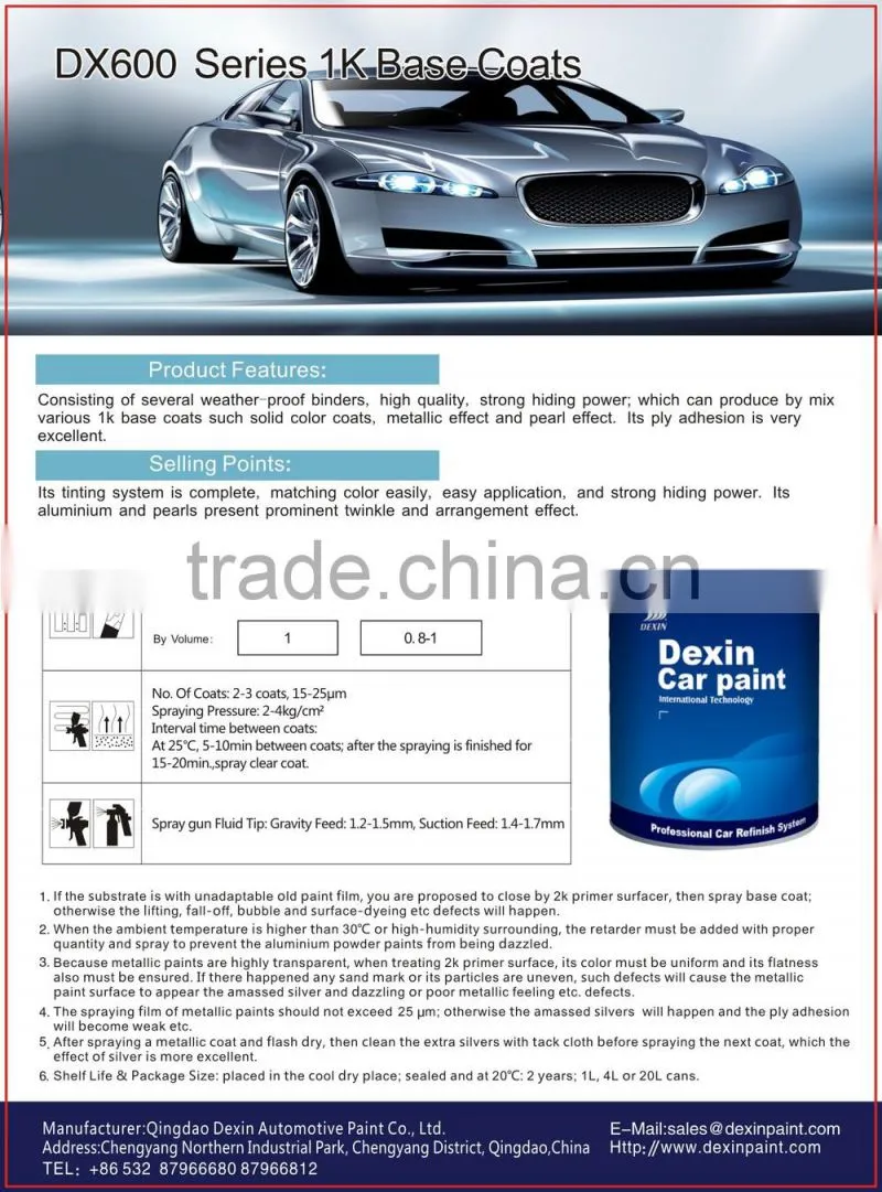 Chinese facory OEM paint