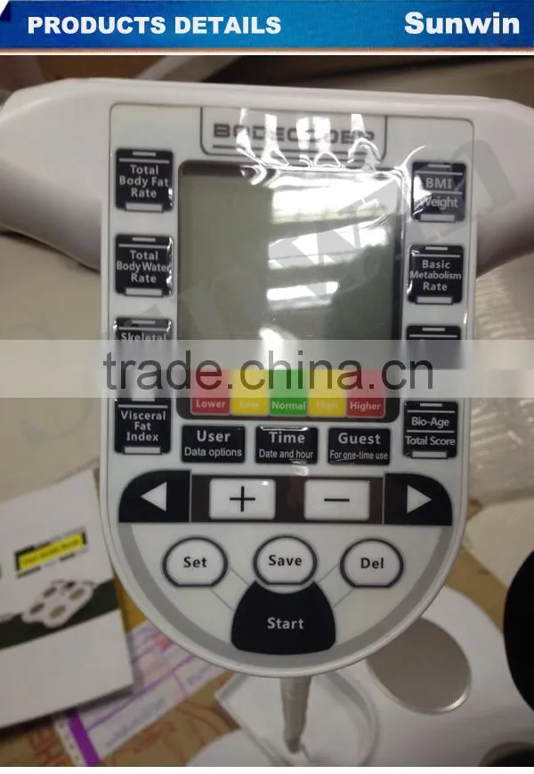 Professional body composition analysis machine /fat tester /provide analysis of health data