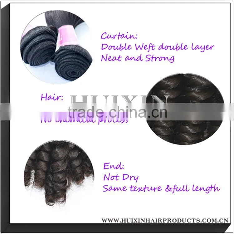 wholesale 6A 100% curly virgin malaysian real human hair / cheap remy human hair
