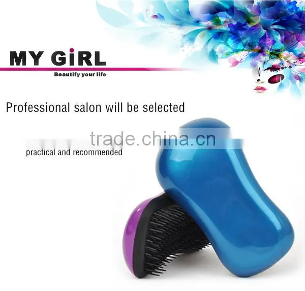 MY GIRL Original No Tangle Styler Comb Detangler NO MORE TANGLE Hair Brush