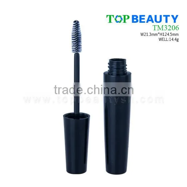 TM3206- Sexy Black Empty Plastic Mascara Tube