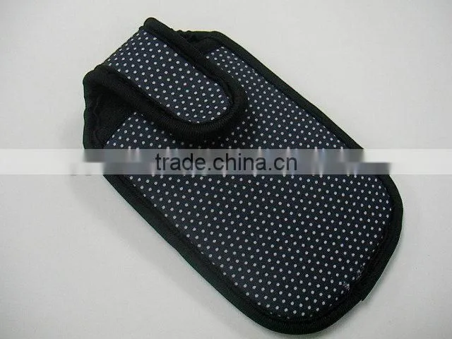 Sells lady popular Neoprene material Mobile phone soft package bag