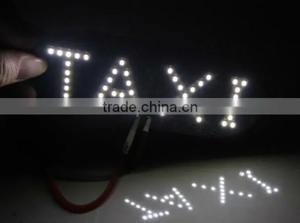 LED Taxi Sign