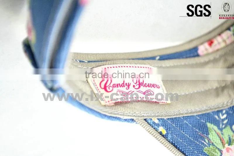 Summer ladies beach hat Foldable uv protection sun visor cap for women