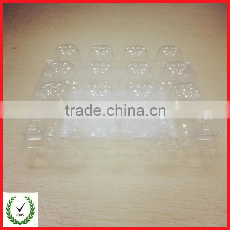 high quality plastic quail egg tray