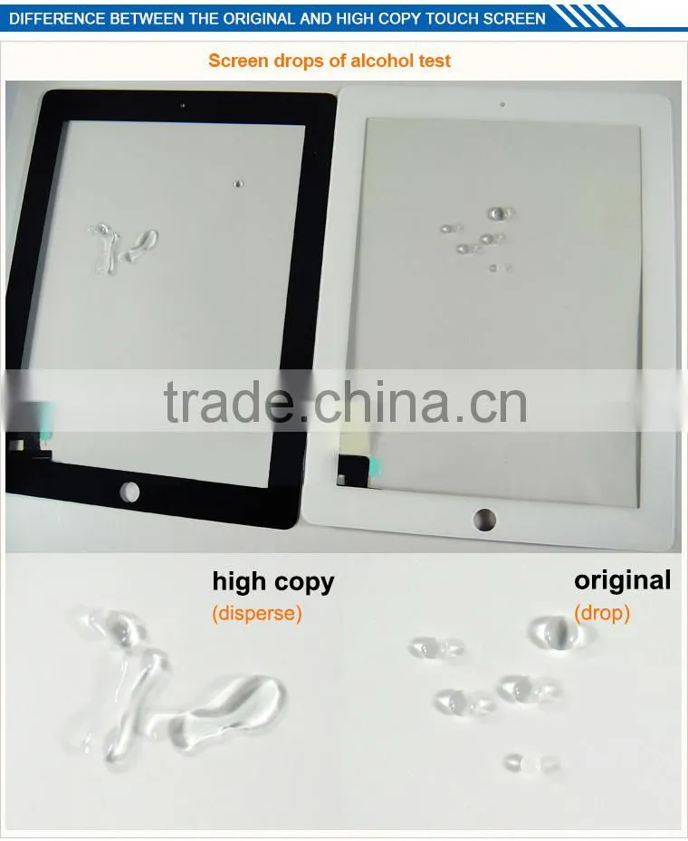 Wholesale mobile accessories touch screen digitizer for RS10F440-V1.0