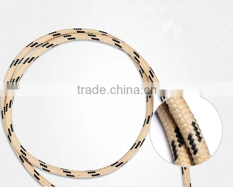 hot sale charging cable for smartphone USB cable with nylon braid micro USB cable