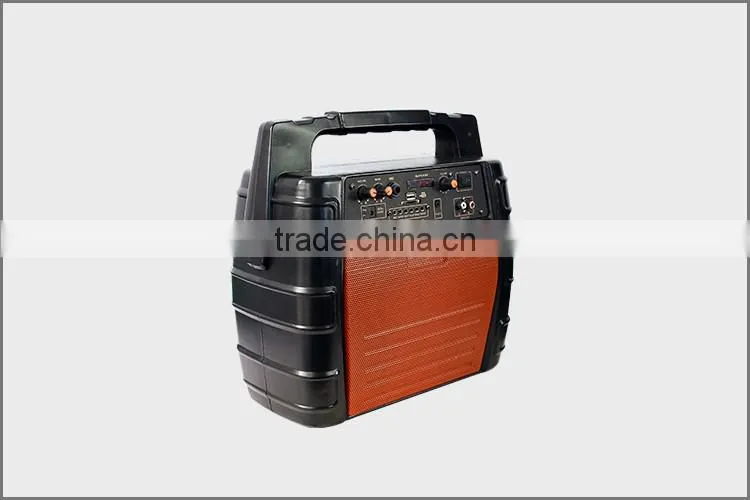 Single 6.5 inch Sound System 2.0 Active Speaker PA Speaker with Rechargable Battery