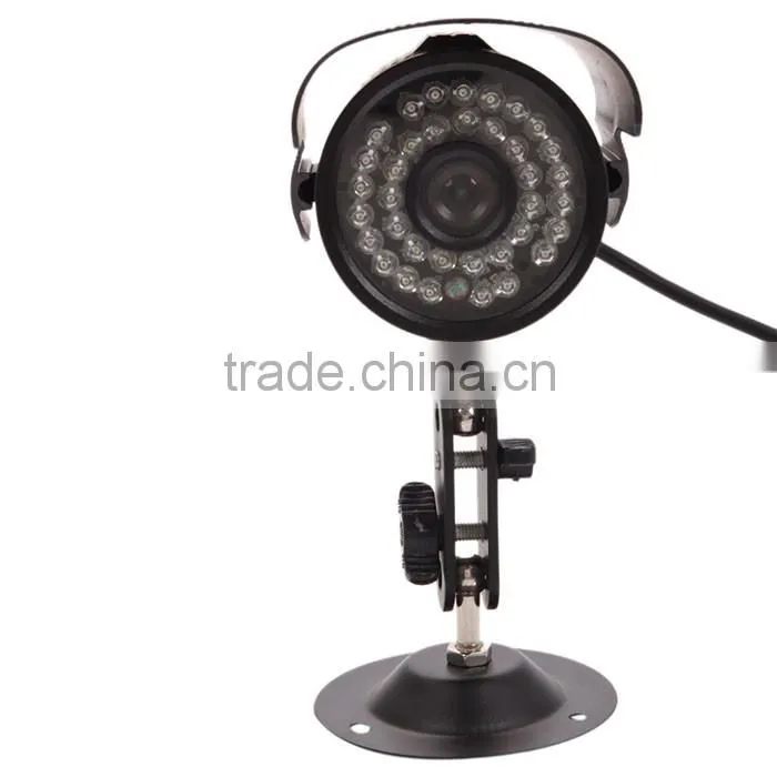 200TVL NTSC 6mm 36-LED Waterproof Infrared Security Camera Outdoor Black
