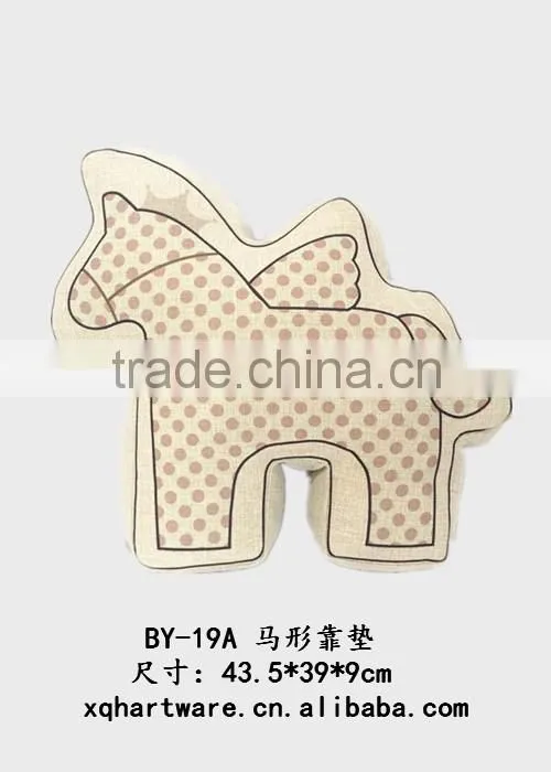 New Hot Products Loving Animal Nature Linen material Custom Printed Seat Cushion Pillow