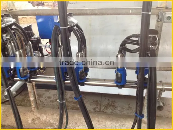 Milk delivery line, automatic milking parlor