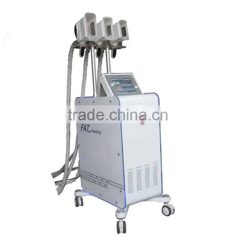 3 cryo handles for different treatment area,quick freezing machine,cryolipolysis fat freeze slimming machine