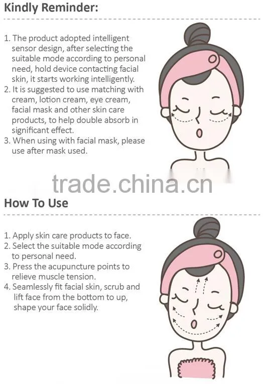 Electronic New Beauty Solan Equipment Mini Microcurrent Face Lift Reduce Double Chin Facial Firming Massager