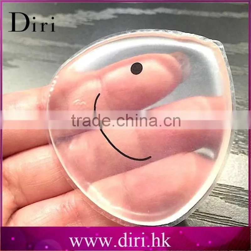 New jelly powder Puff waterdrop silicone puff smile shape silicone makeup sponge