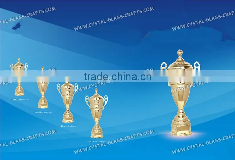 2016 new coming metal award trophy cup from China wholesale
