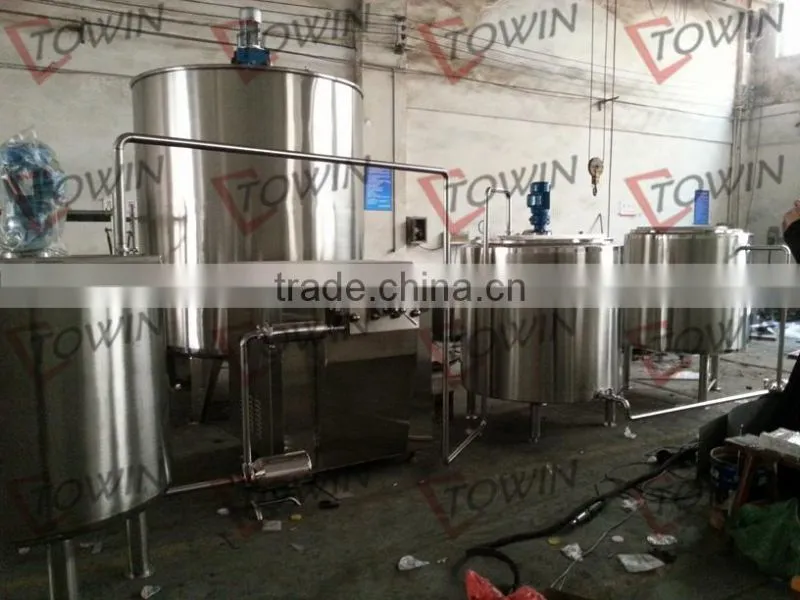 Custom Industrial Small Milk Pasteurization Machine/Batch milk pasteurizer for sale