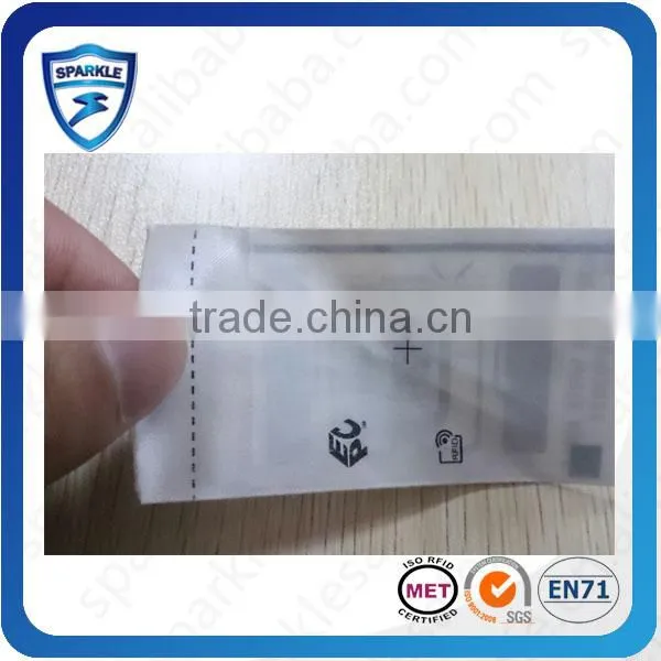 High quality washing waterproof PPS washable fabric tags for texitile