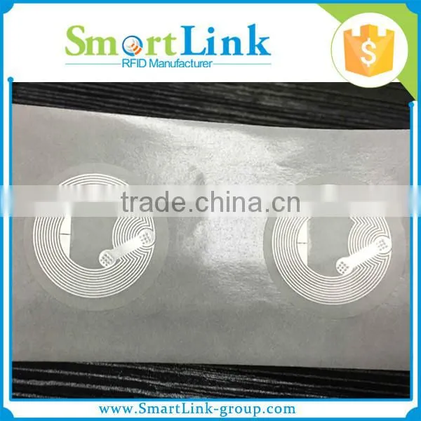 factory Price Diameter 30mm RFID NFC inlay sticker Tag,13.56Mhz rfid HF label roll,Ntag213/Ntag216 rfid chip